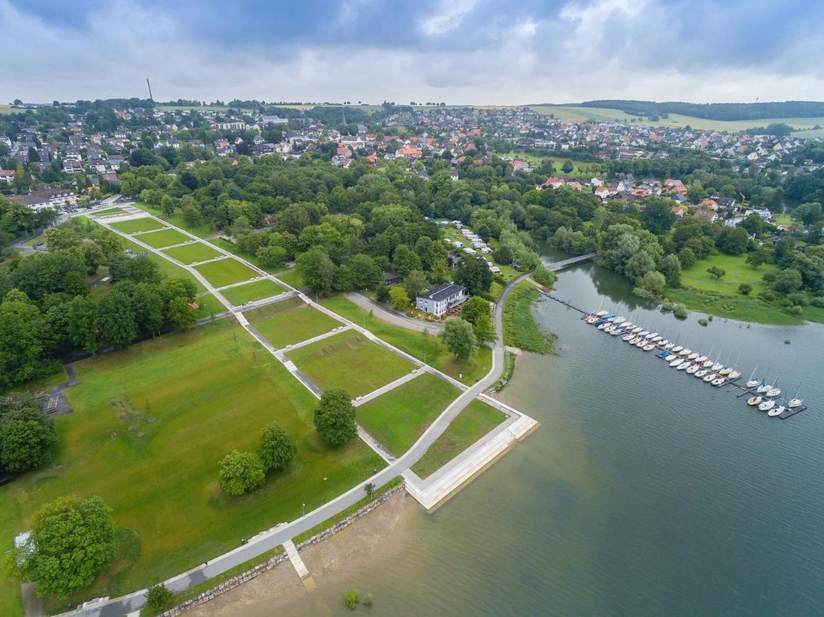 --- Seedomizil --- Moderne Ferienwohnung Mit Terrasse Möhnesee Zewnętrze zdjęcie